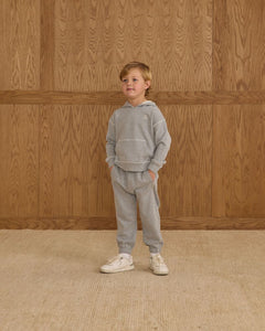 Rylee + Cru - Coast Hoodie - Heathered Grey