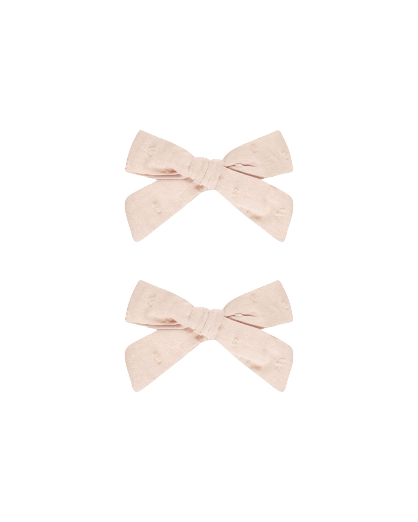 Rylee + Cru - Bows, Set of 2, Shell