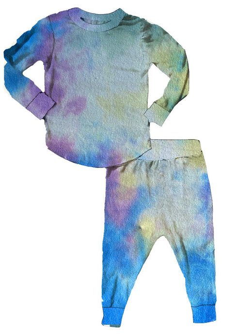 rowdy sprout - Satellite Tie Dye Bamboo Set - Satellite Tie Dye