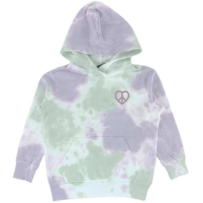 Tiny Whales - Happy Daze Hooded Sweatshirt - Multi Tie Dye