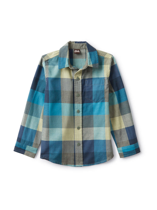 Tea Collection - Plaid Button Up Shirt - Gothenburg Plaid