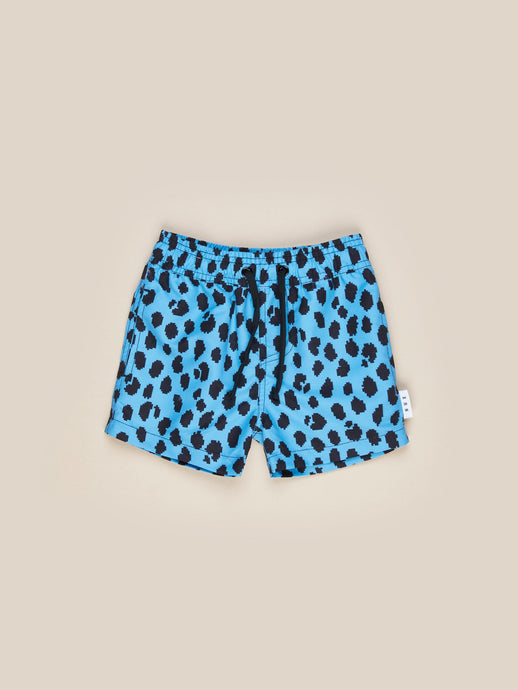 Huxbaby - Digi Animal Swim Short - Azure