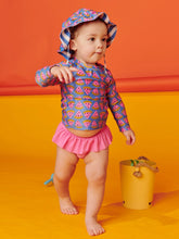 Load image into Gallery viewer, Tea Collection - Rash Guard Baby Swim Set - Watermelon Wedge