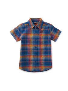 Tea Collection - Plaid Button Up Shirt - Perth Plaid