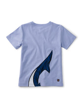 Load image into Gallery viewer, Tea Collection - Shark from Above Graphic Tee - Moonbeam