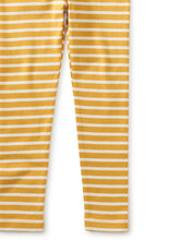 Load image into Gallery viewer, Tea Collection - Striped Leggings - Peanut