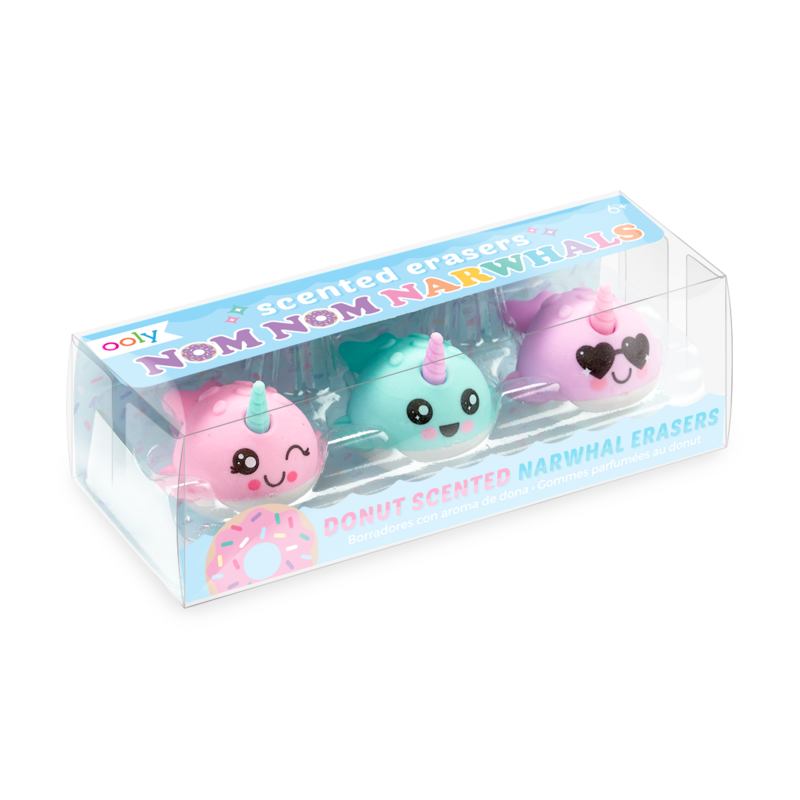 Ooly Narwhals Scented Erasers