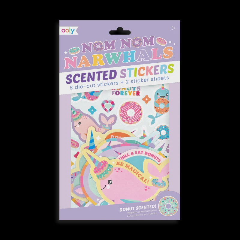 Scented Stickers - Nom Nom Narwhals
