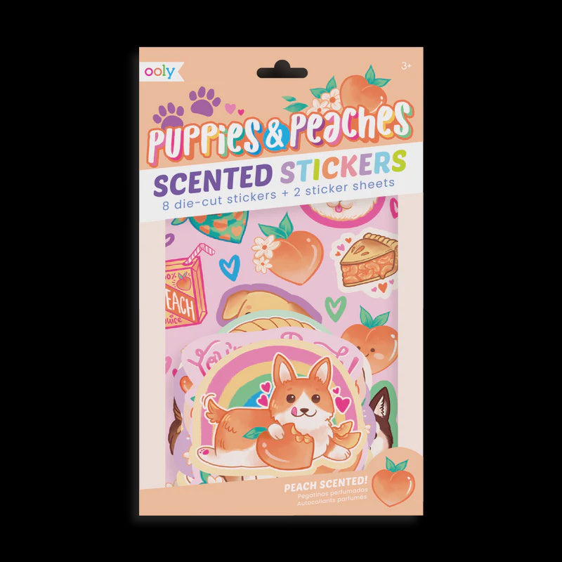 Stickiville Stickers - Puppies & Peaches Scented