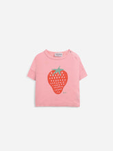 Load image into Gallery viewer, BOBO CHOSES - Strawberry Short Sleeve Tee - Pink