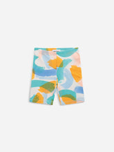 Load image into Gallery viewer, BOBO CHOSES - Brushstrokes All Over Cyclist Leggings - Offwhite