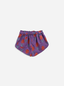 BOBO CHOSES - Petunia All Over Woven Shorts - Violet