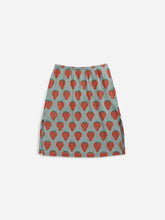 Load image into Gallery viewer, BOBO CHOSES - Strawberry All Over Midi Skirt - Jade Green