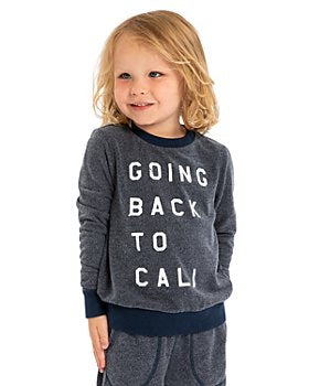 Sol Angeles - Back To Cali Hacci Pullover - Indigo