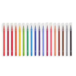 Chroma Blends Watercolor Brush Markers - Set of 18
