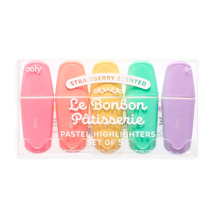 Ooly - Le BonBon Patisserie Scented Pastel Highlighters - Set of 5