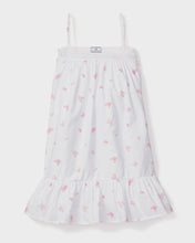 Load image into Gallery viewer, Petite Plume - Butterflies Lily Nightgown - White