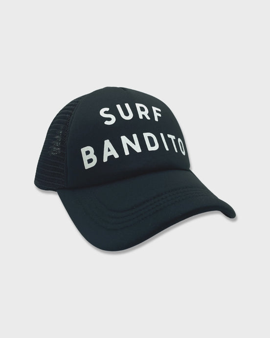 Feather 4 Arrow - Surf Bandito Trucker Hat/ Black