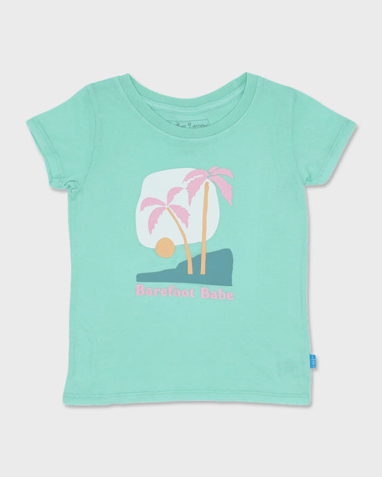 Feather 4 Arrow - Barefoot Babe Everyday Tee/ Beach Glass