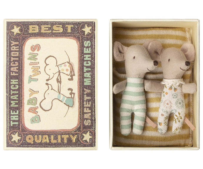 Baby Mice - Twins in a Box