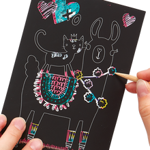 Load image into Gallery viewer, Ooly - Mini Scratch &amp; Scribble Art Kit: Funtastic Friends
