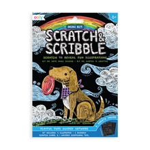 Load image into Gallery viewer, Mini Scratch &amp; Scribble Art Kit