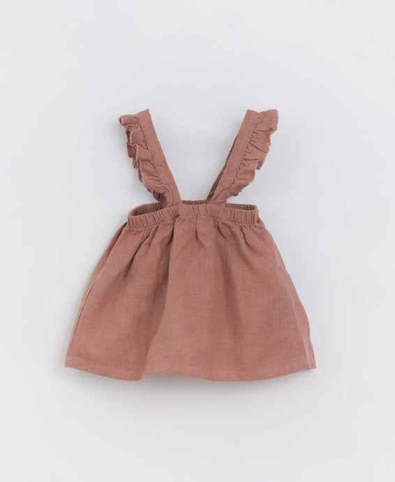 Play Up - Infant Linen Dress - Tavares Rose