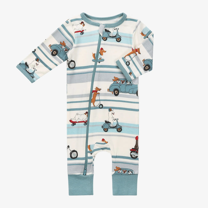 Bestaroo - Traffic Jam Zipper Romper