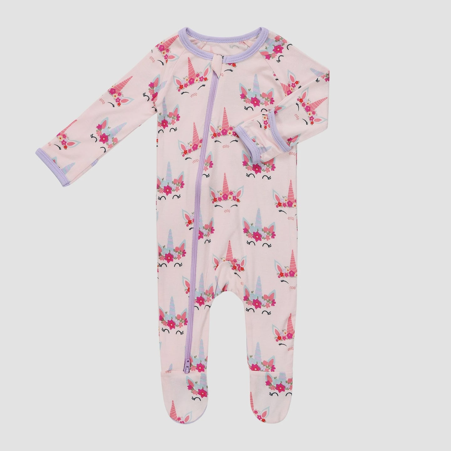 Bestaroo - Unicorn Dreams Zipper Footie
