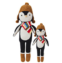 Load image into Gallery viewer, Cuddle + Kind - Everest the Penguin Hand Knit Doll - Little 13&quot;