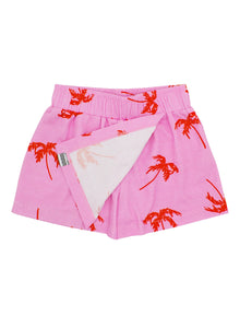 Feather 4 Arrow - Maya Short - Pink Sketchy Palm