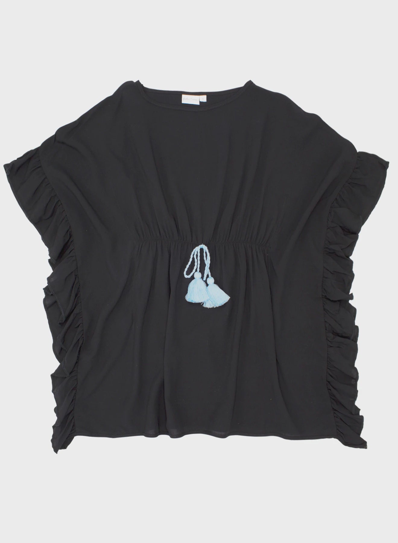 Feather 4 Arrow - Sea Breeze Kaftan - Black
