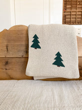 Load image into Gallery viewer, Knit Pine Tree Blanket - Throw 50 x 60in