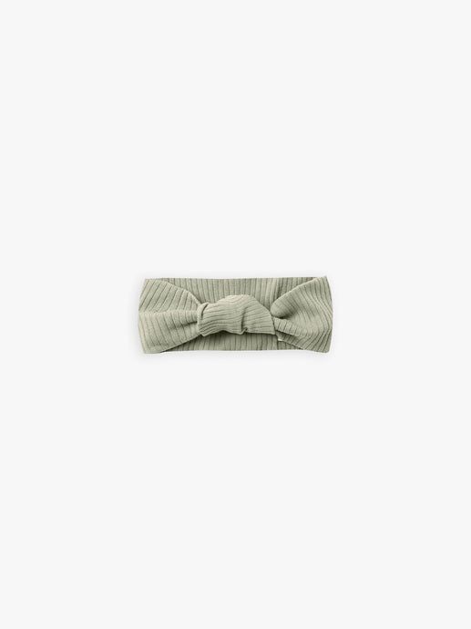Quincy Mae - Organic Knotted Headband - Sage