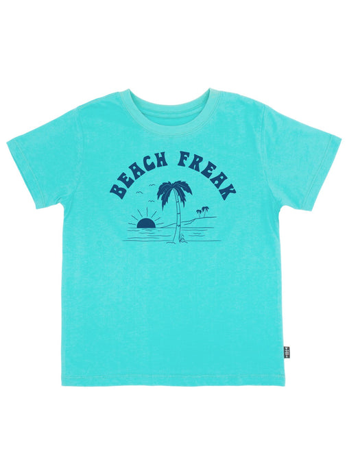 Feather 4 Arrow - Beach Freak Vintage Tee - Aqua