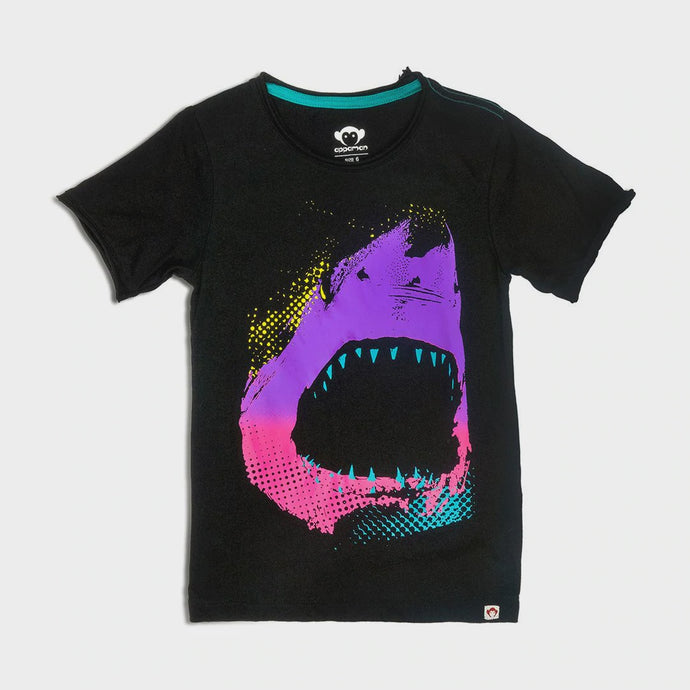 Appaman - Great White Backlight Graphic S/S Tee - Black