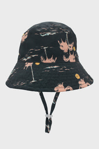 Feather 4 Arrow - Suns Out Reversible Bucket Hat - Black