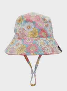 Feather 4 Arrow - Suns Out Reversible Bucket Hat - Flamingo Pink