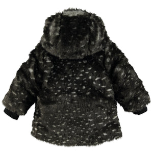 Babyface - Girls Furry Winter Coat - Antra