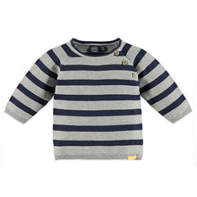 Load image into Gallery viewer, Babyface - Organic Baby Pullover - Grey Melee
