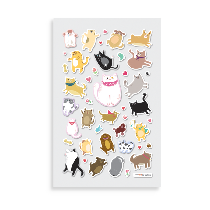 Ooly - Itsy Bitsy Stickers - Puffy Pets