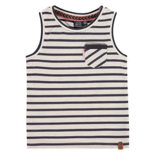 Load image into Gallery viewer, Babyface - Boys Striped Tank - Off White