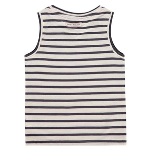 Babyface - Boys Striped Tank - Off White