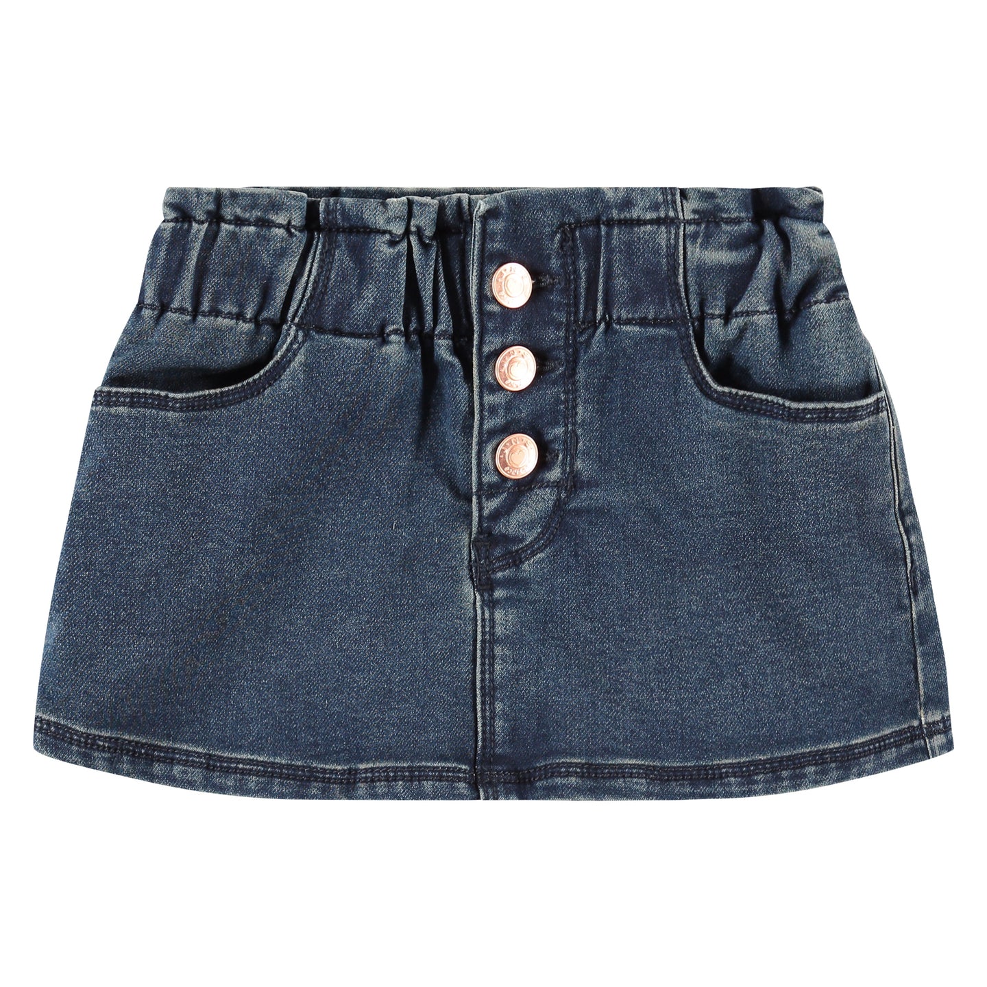 Babyface - Girls Skirt - Dark Blue Denim