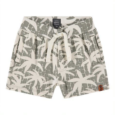 Babyface - Boys Sweatshort - Palm Tree - Basil