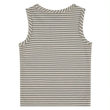 Load image into Gallery viewer, Babyface - Boys Tank Top - Basil / White Stripe