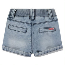 Load image into Gallery viewer, Babyface - Baby Boys Jogg Denim Short - Faded Blue Denim