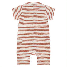Load image into Gallery viewer, Babyface - Baby Boys Suit - Terra Red / White Stripe