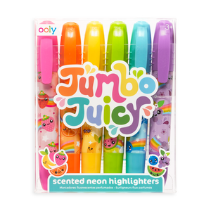 Ooly - Jumbo Juicy Scented Highlighters - Set of 6