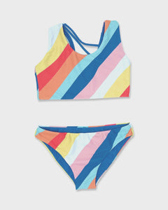 Feather 4 Arrow - Summer Sun Reversible Bikini/ East Cape Stripe